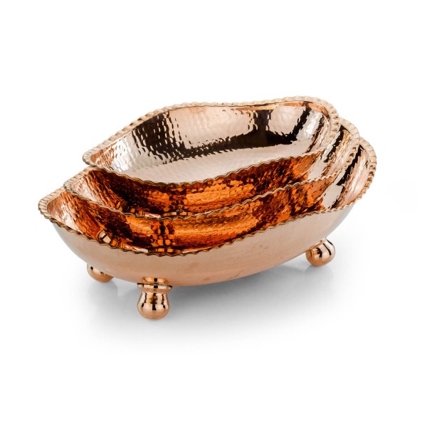 Bakır Şekerlik El Dövmeli Takım